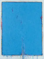 Bernd Berner, Flächenraum-Störung, 1997, Öl und Acryl auf Leinwand