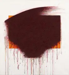 Bernd Berner, Ohne Titel, 1988, Öl auf Leinwand