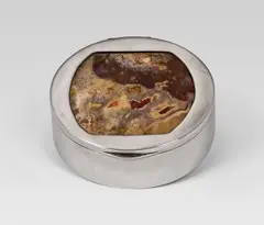 Oval box by Josef Hoffmann, sold Nov 2015
