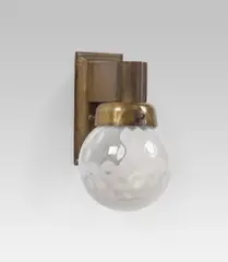 Wall lamp by Josef Hoffmann, sold Nov 2015