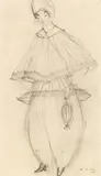 Wisgrill Eduard Josef Wimmer, 3 Fashion illustrations, Pencil and charcoal on paper; signed and dated: "Wimmer", "E.J.W./(19)15" or "E.J.W."