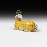 Dagobert Peche, Box in form of a sheep & design drawing