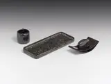 Hagenauer, Deskset, marble, brass