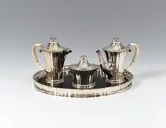 Coffee set by Josef Hoffmann, offered Nov 2014