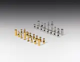 Chess set with 32 figures by Franz Hagenauer, sold Oct 2014