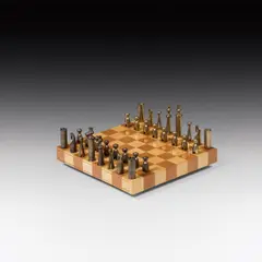 Chess set with 32 figures by Franz Hagenauer, sold Oct 2014