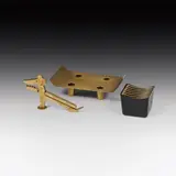 Franz Hagenauer, Mixed lot, brass, partly patinated