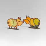 2 pigs by Franz Hagenauer, sold Oct 2014