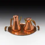 Karl Hagenauer, Tray & 2 coffeepots