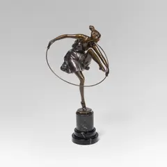 Dancer by Bruno Zach, bronze, sold Jun 2014