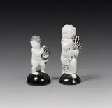Michael Powolny, 2 small puttos: winter and putto with cornucopia