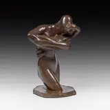 George Minne, Mère et Enfant, bronce