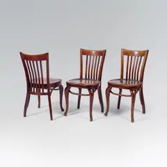 Adolf Loos, three chairs for Café Capua