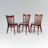 Adolf Loos, three chairs for Café Capua