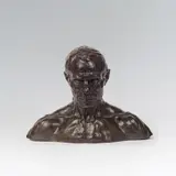 George Minne, Buste d'homme, bronce