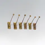Adolf Loos, six wall hooks