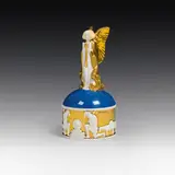 Michael Powolny, tin with lid "Christmas