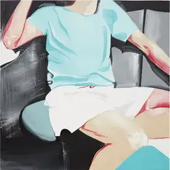 Wilhelm Sasnal, The Passenger, 2006, oil on canvas