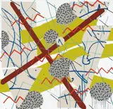 Trudy Benson, Bop, 2014, oil, acrylic and enamel on canvas