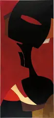 Elsa Gramcko, Abstracto No. 9, 1958, oil on canvas