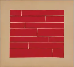 Hélio Oiticica, Metaesquema, 1958, gouache on cardboard
