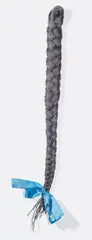 Tunga, Untitled, 1984, lead cable and satin ribbon