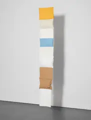 Jac Leirner, Corpus delicti, 1993, found airplane pillows