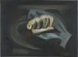 Amelia Peláez, Pescados grises, circa 1931, oil on canvas