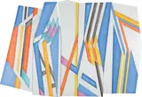 Luis Guevara Moreno, Cooplanal VII, 1951, enamel on wood