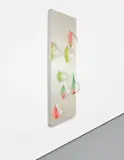 Asdrúbal Colmenarez, Psychomagnetique No. 229, 1969/2013, magnetized and painted flexible steel plates on wood