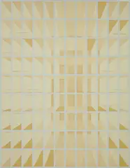 SKIRA VIII by Daniel Senise, 2010, cut book pages mounted on aluminum, offered May 2016