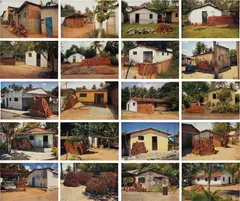 Damián Ortega, Material en reposo II (Brasil), 2004, chromogenic prints, in 20 parts