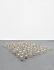 Jose Dávila, Conjunto habitacional, 2000, ceramic, in 90 parts