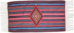 Sarape Fonart by Arnulfo Xochitiotzi Cocoletzi, 2015, woven natural fibers, sold May 2016