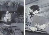 José Ángel Toirac Batista, Two works: i) Untitled ii) Fidel with truck, 1972-1973, oil on canvas, dyptich