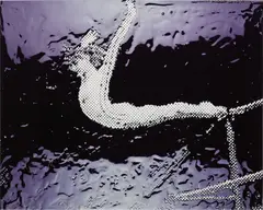 Nadia Comanecci by Vik Muniz, 2000, dye destruction print, sold May 2016