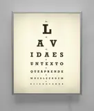 Iván Capote, Dislexia (La vida es un texto...), 2006, lightbox
