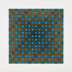Antonio Asis, Untitled, 1956, acrylic on wood panel