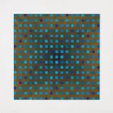 Antonio Asis, Untitled, 1956, acrylic on wood panel
