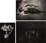 Flor Garduño, Three Works: i) Regreso a la tierra (Solola, Guatemala) ii) Canasta de luz (Sumpango, Guatemala) iii) Mujer que sueña (Pinotepa Nacional, Mexico)