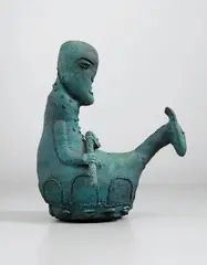 Chivo by Manuel Mendive, 1999, bronze, sold May 2016