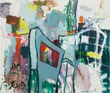 Samy Benmayor, Untitled, 1993, acrylic on canvas