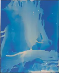 TXC53 by Kasper Sonne, 2014, industrial paint and chemicals on canvas in artist's frame, sold Sep 2016