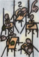 Jana Euler, The working-process out of focus, 2012, acrylic on canvas