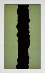 Michal Rovner, Absolute, 2006, LCD screen, paper, and video