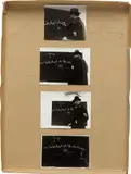 Joseph Beuys, Die Wahreit als Wunderkerze für Klaus Hennig, 1973, graphite, 4 gelatin silver prints on cardboard box