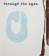 Michel Majerus, MoM block Nr. 82, 1999, acrylic on canvas
