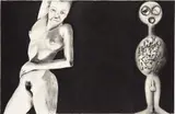 Francesco Clemente, Untitled, 1990, pastel on paper