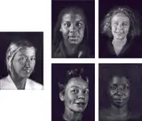 Chuck Close, Cindy, Ellen, Kiki, Laurie, Lorna