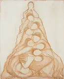 Silke Otto-Knapp, At the Bride's: The Braid, 2005, watercolor on canvas